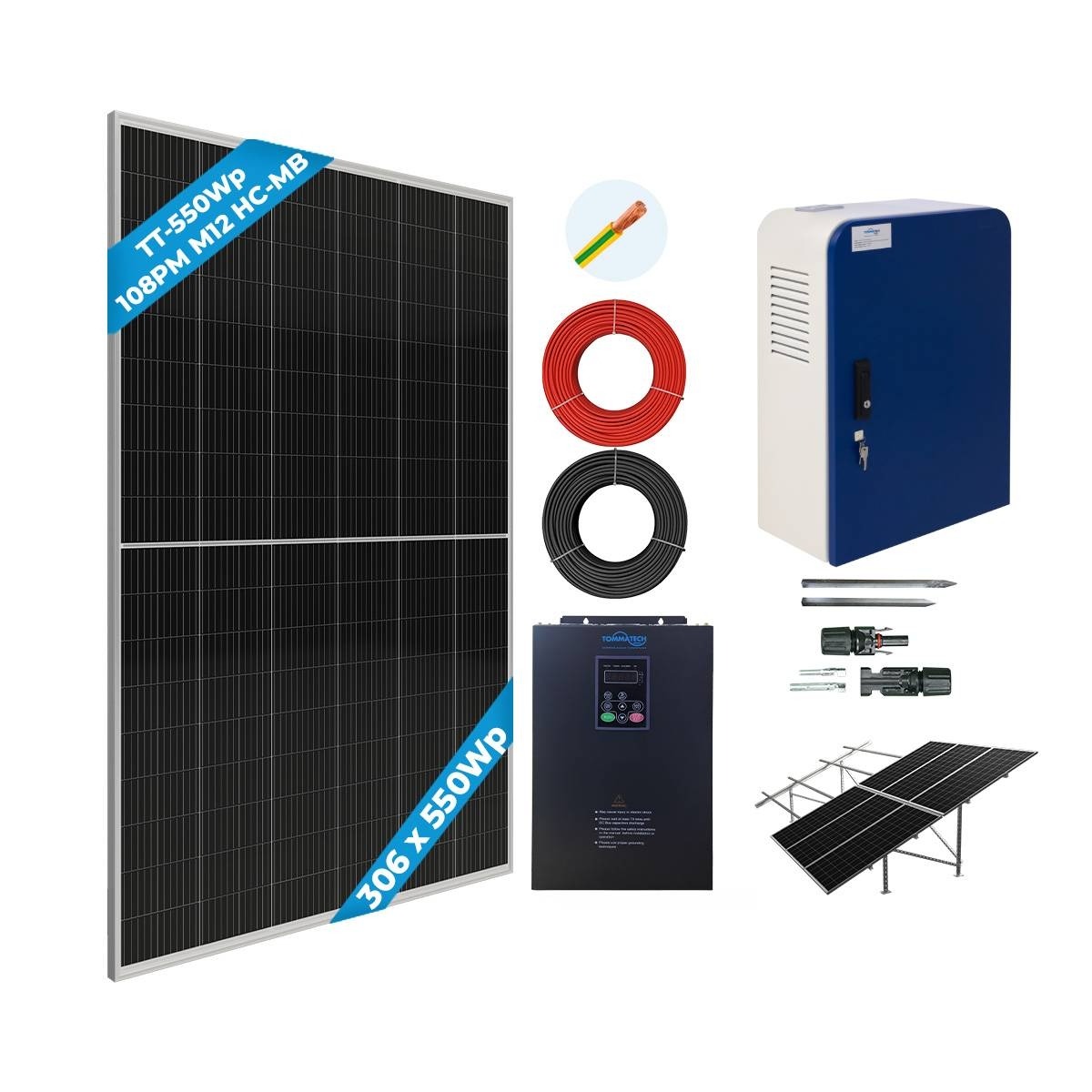 150HP-110KW 3 FAZ / 400V Pompa İçin Sulama Paketi